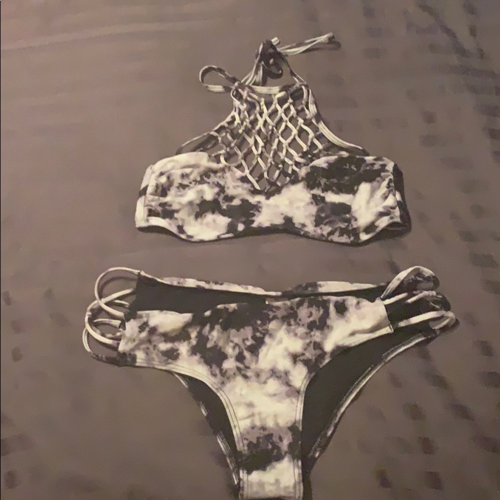 Hollister tie dye bikini
